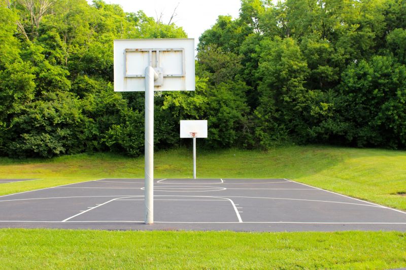 Basketball Goal Installation